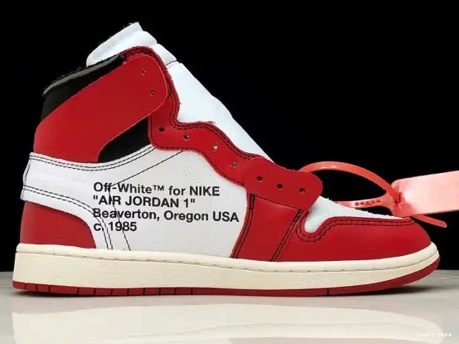 Cheap Husky Ten Off-White Retro Jordan Chicago Air 1 AA3834-101 The 0512
